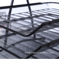 metal wire mesh basket storage frame file holder